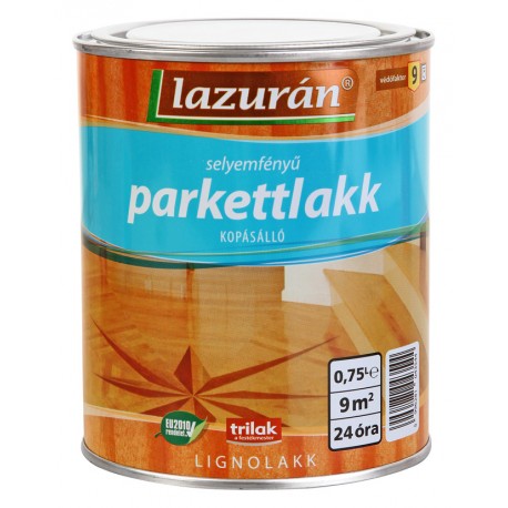 LAZUR&Aacute;N parkettlakk selyemf&eacute;nyű