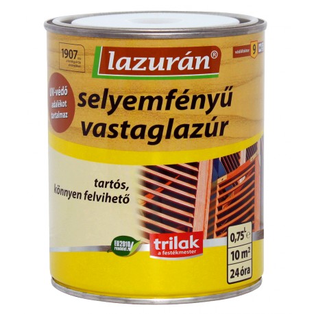 LAZUR&Aacute;N selyemf&eacute;nyű vastaglaz&uacute;r