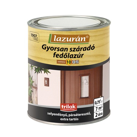LAZUR&Aacute;N Gyorsan sz&aacute;rad&oacute; fedőlaz&uacute;r