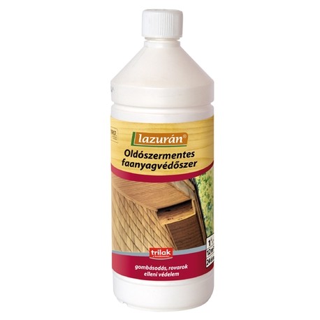 LAZUR&Aacute;N old&oacute;szermentes faanyagv&eacute;dőszer