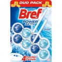 Bref Power Aktiv toalett frissítő 2 x 50 g 