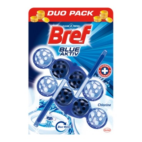 Bref Blue Aktiv toalett friss&iacute;tő 50 g