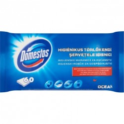 Domestos higi&eacute;nikus t&ouml;rlőkendő 60 db 