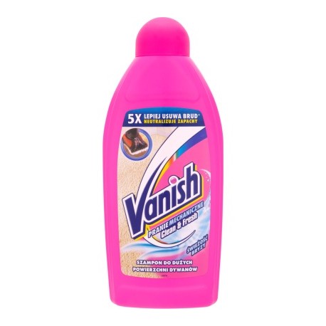 Vanish Clean & Fresh g&eacute;pi szőnyegtiszt&iacute;t&oacute; sampon 500 ml 