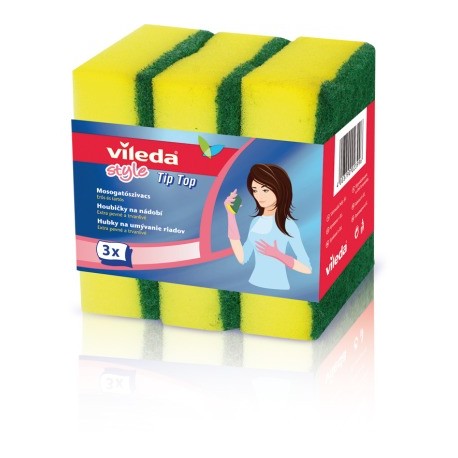 Vileda Tip Top mosogat&oacute; szivacs 3 db