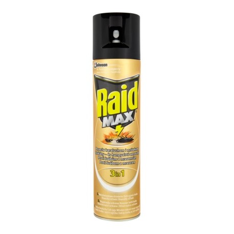 Raid Max 3 in 1 cs&oacute;t&aacute;ny- &eacute;s hangyairt&oacute; aeroszol 400 ml