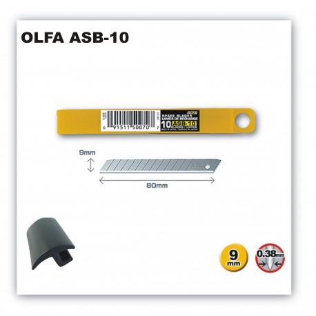OLFA ASB-10 - 9mm-es penge